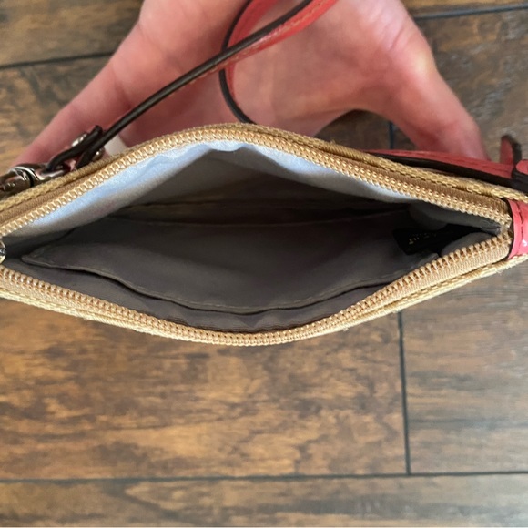Coach Small Fabric Wristlet - Picture 3 of 3